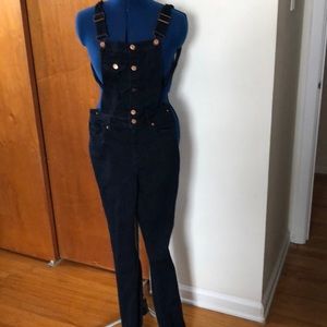 Blue Denim Overalls